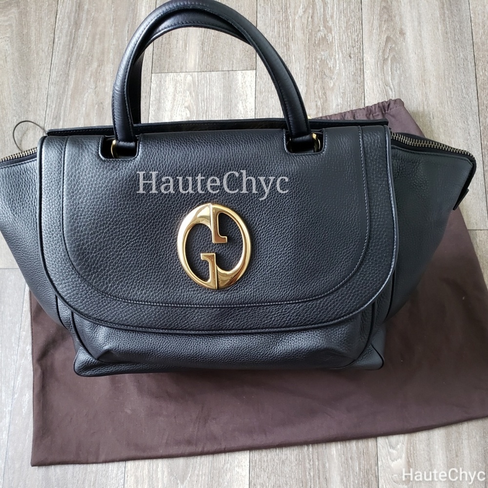 Gucci 1973 Top Handle Tote Bag